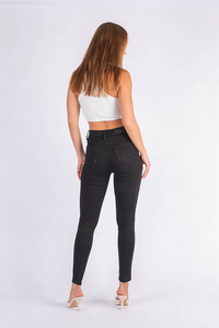 Harper High Rise Jean Black