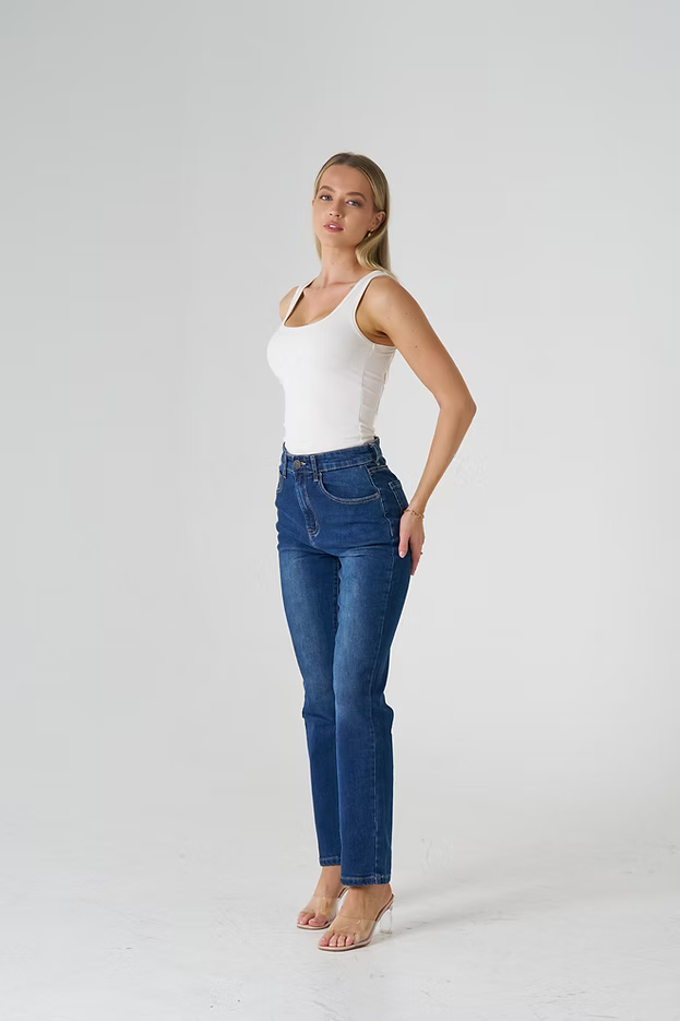 Jaymie Straight Leg Indigo