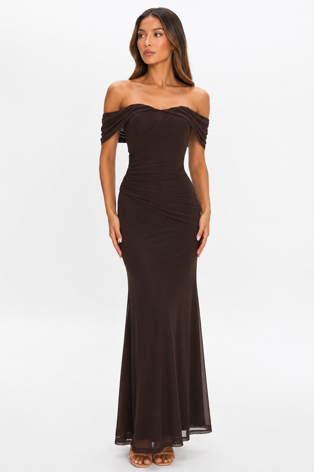 Katie Dress Chocolate
