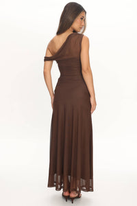 Ophelia Dress Chocolate