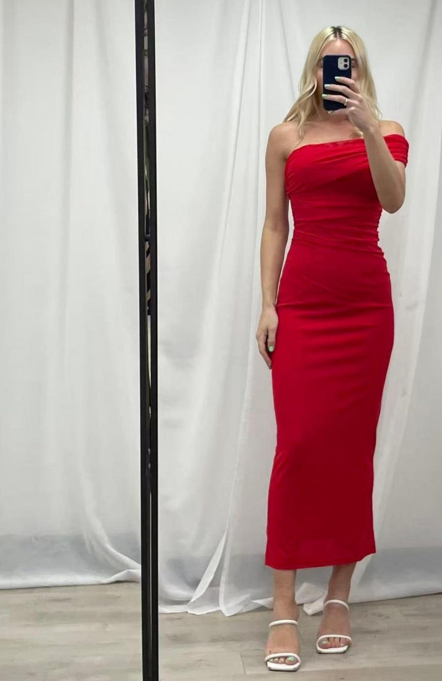 Maya Dress Red