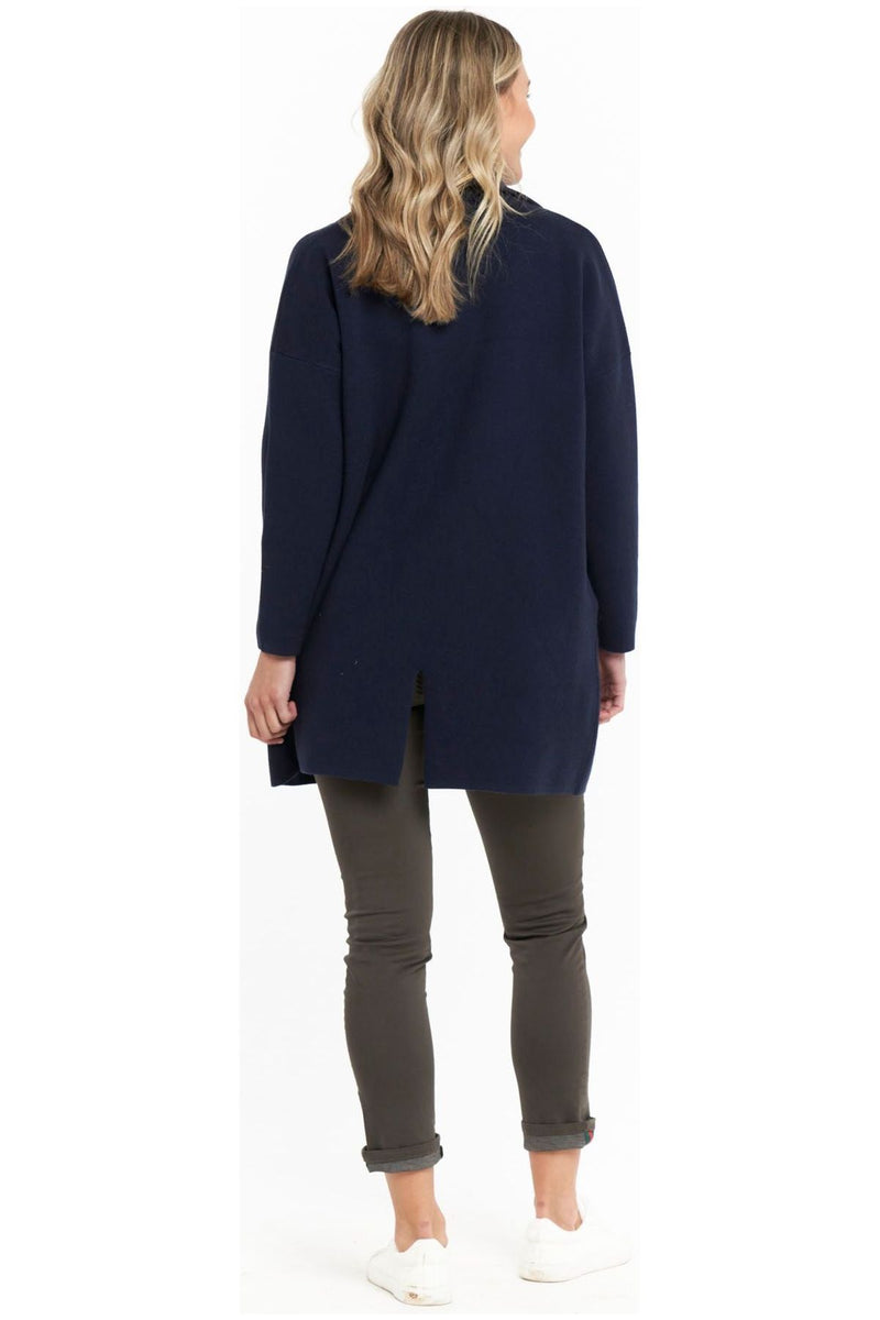 Bristol Coatigan Midnight Blue