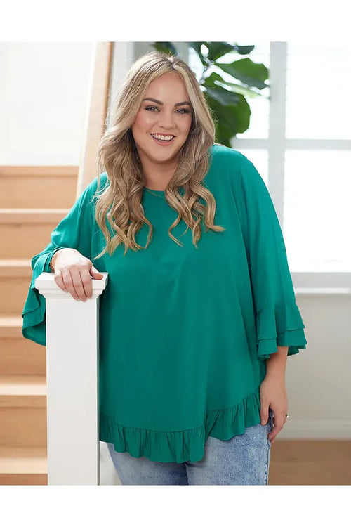 Felicity Top Emerald