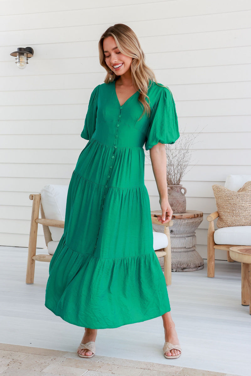 Sabrina Dress Green