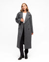 Sasha Longline Coat Grey