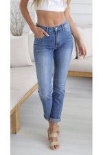 Sally Mum Jean Blue