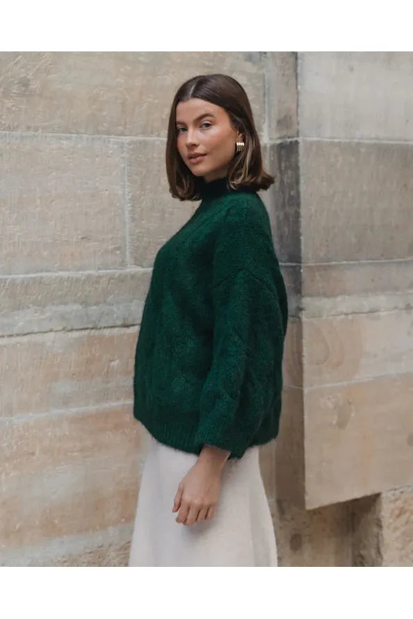 Claire Knit Emerald