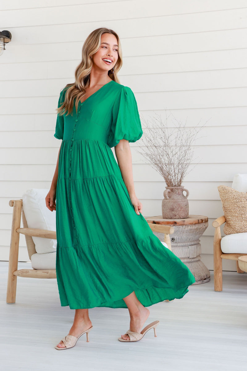 Sabrina Dress Green