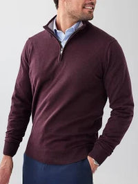High Flex Half Zip Jumper Plum