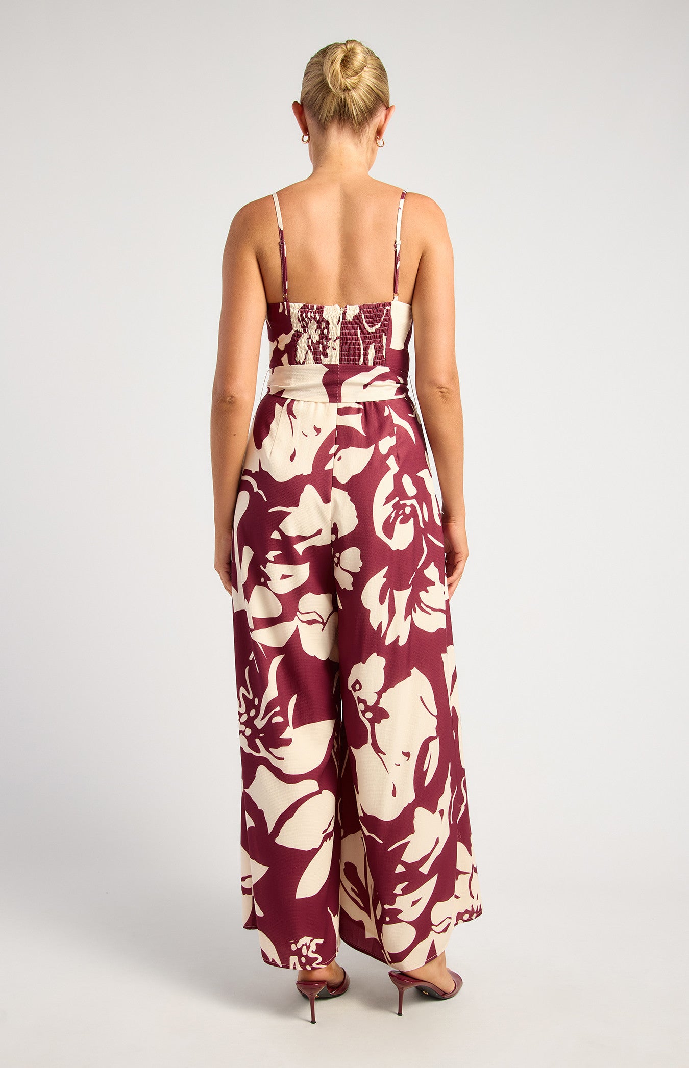 Sky Jumpsuit Wine