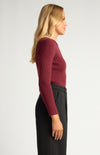 Estella Ribbed Knit Merlot