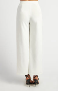 Ginny Straight Leg Pant White