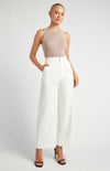 Ginny Straight Leg Pant White