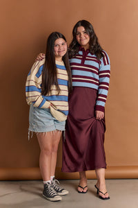 Lennon Skirt Merlot