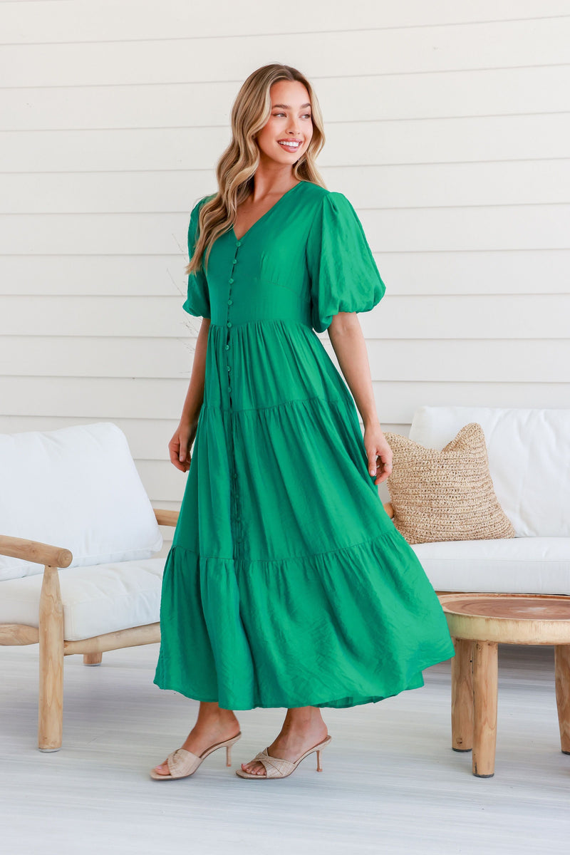 Sabrina Dress Green