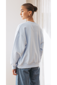 Core Logo Crew Powder Blue