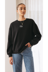 Signature Logo Crew Black