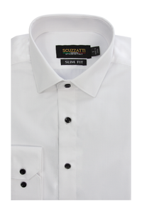 Levi Fine Twill Pure Cotton Shirt White