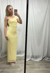 Ava Maxi Dress Lemon