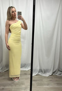 Ava Maxi Dress Lemon