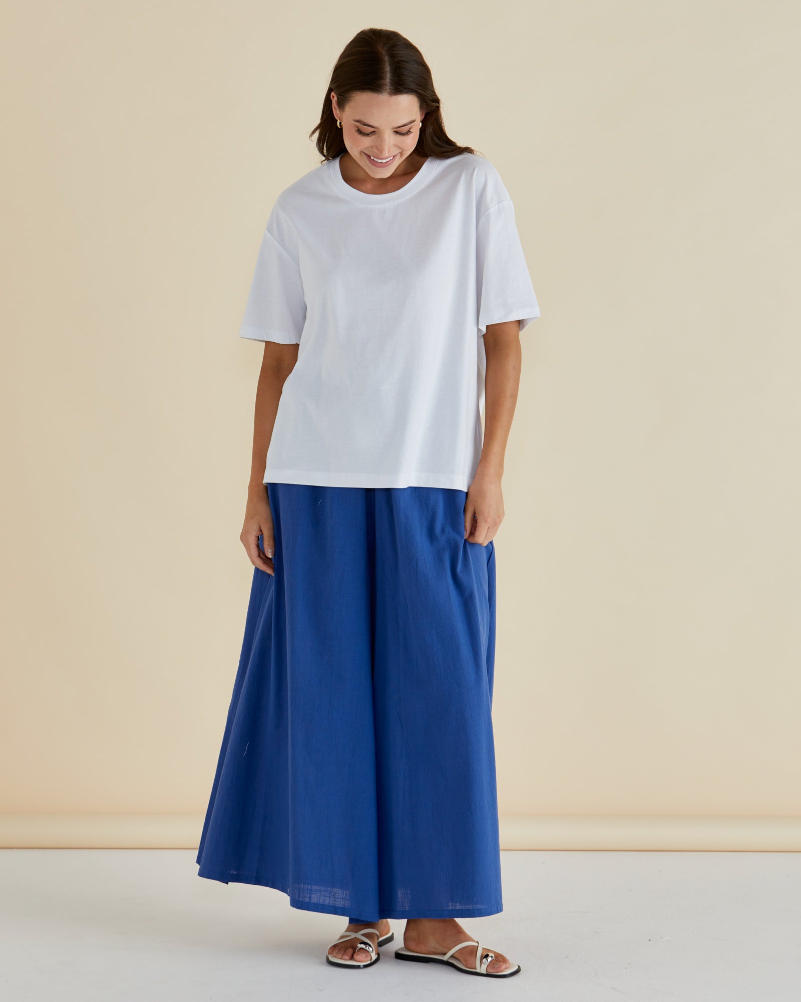 Relax Boxy Tee White