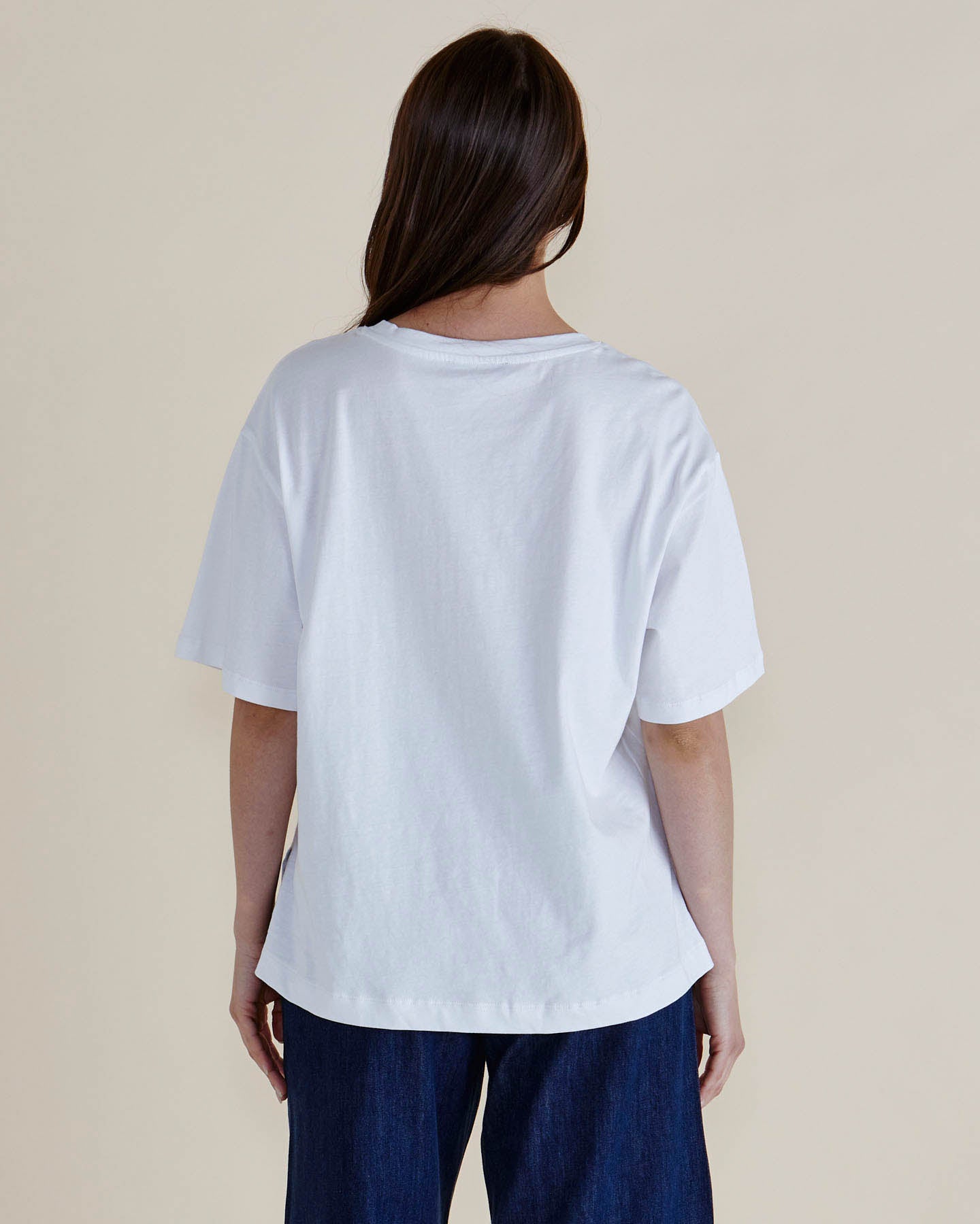 Relax Boxy Tee White
