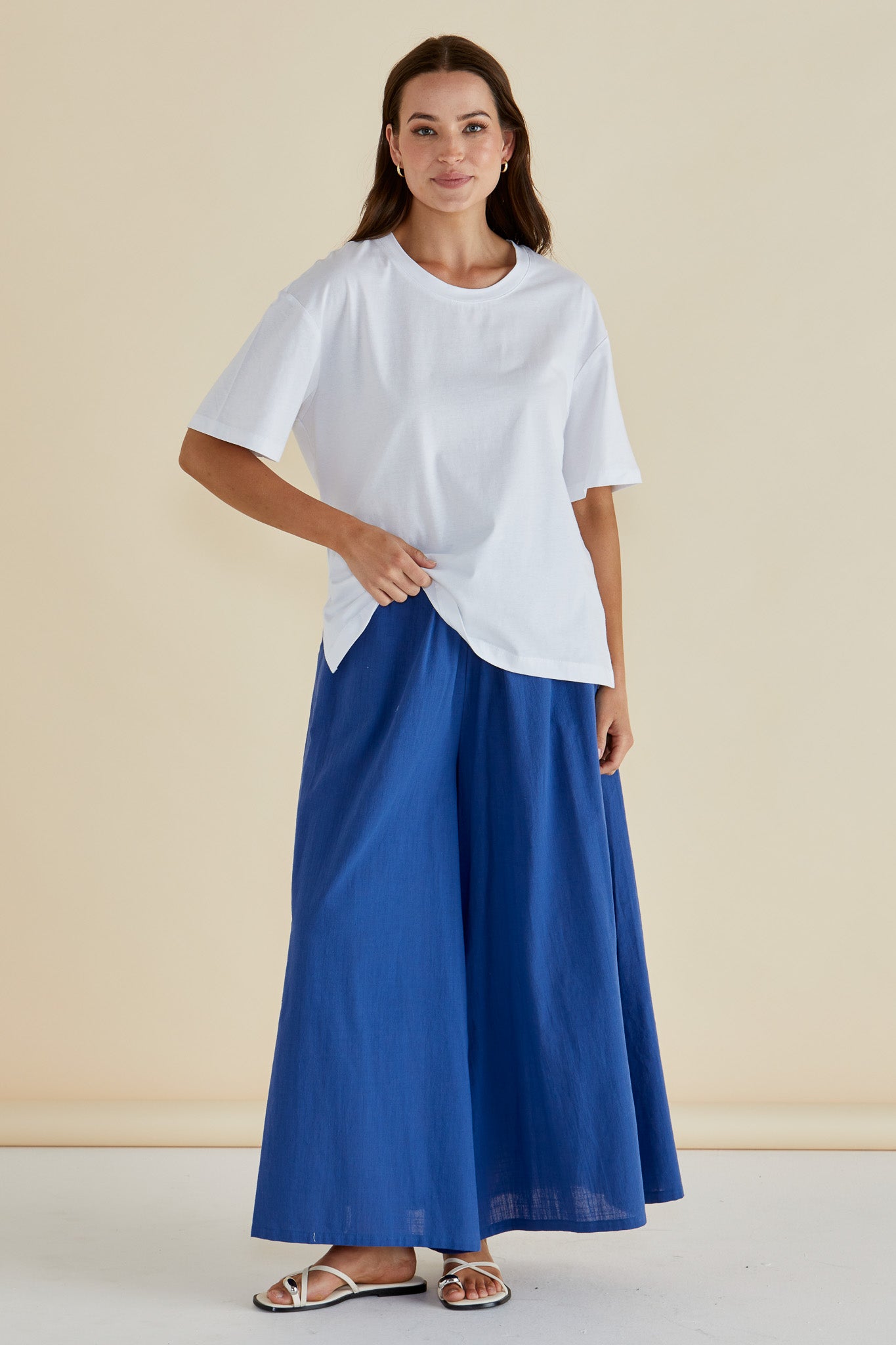 Relax Boxy Tee White