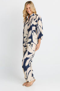 Zander Pant Navy Floral