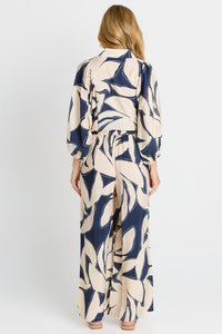 Zander Pant Navy Floral