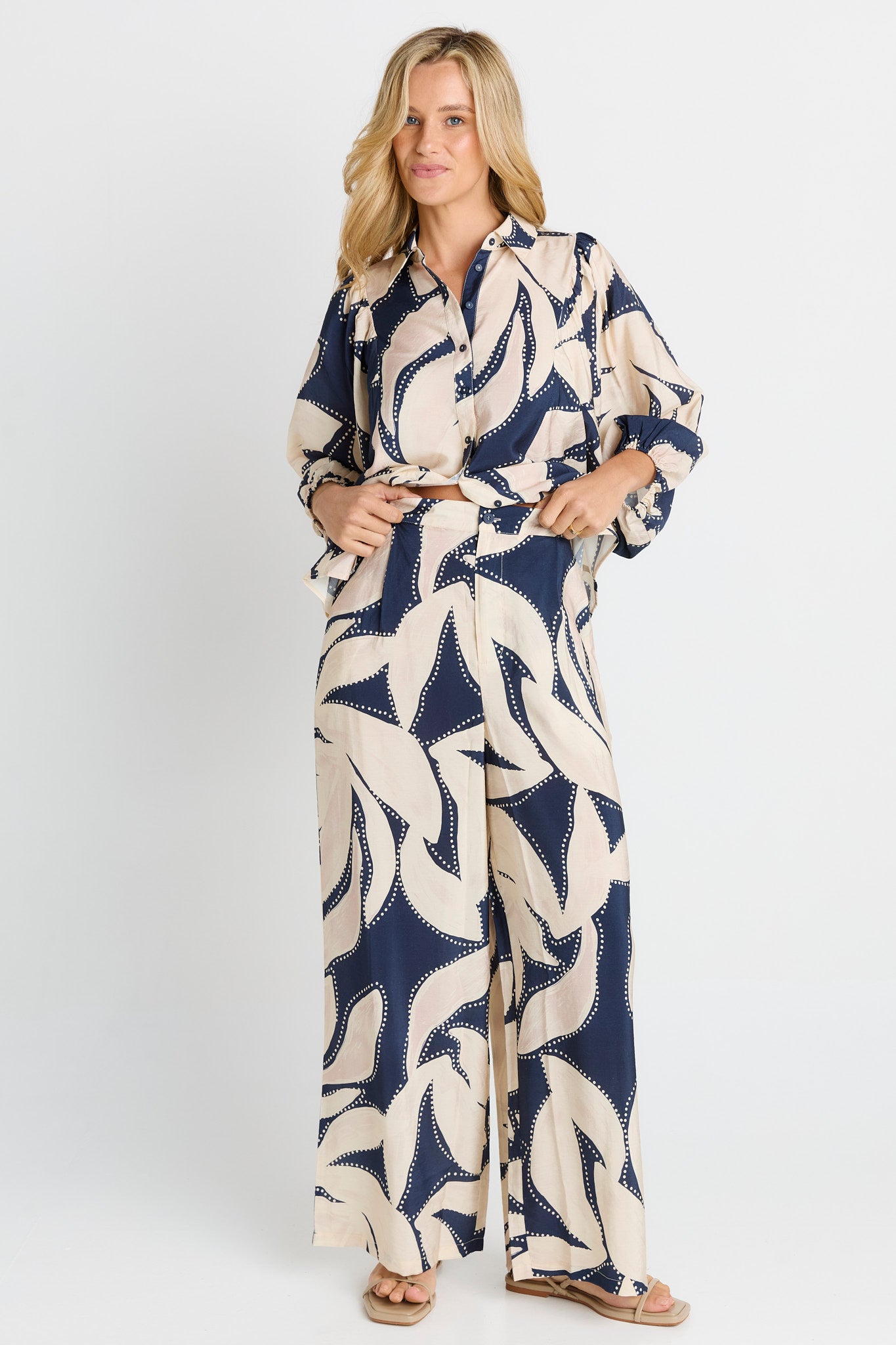 Zander Pant Navy Floral