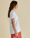 Ellia Crew Tee Sardinia Print