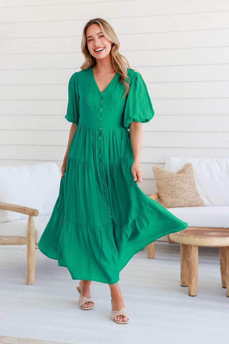Sabrina Dress Green