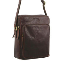 Pierre Cardin Cross Body Bag Chestnut