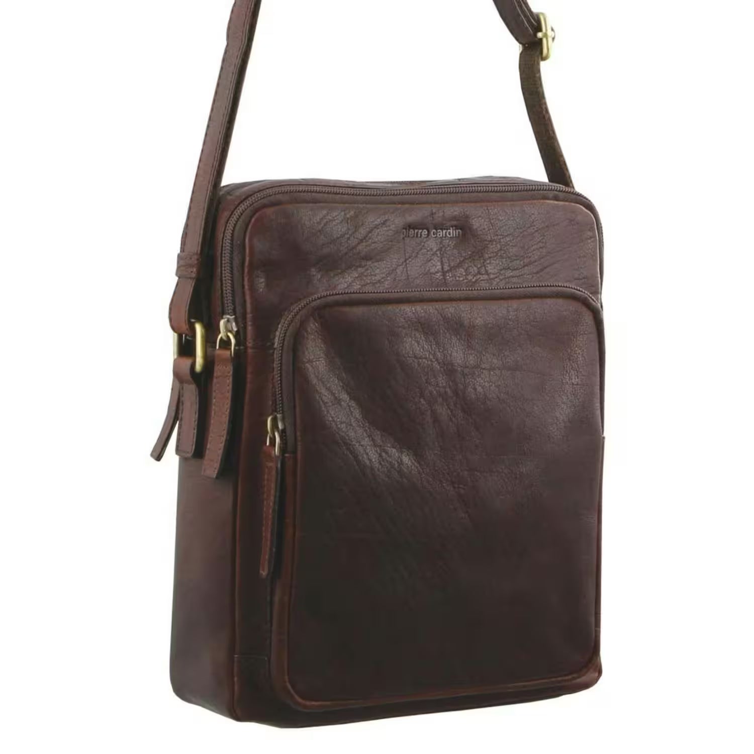 Pierre Cardin Cross Body Bag Chestnut