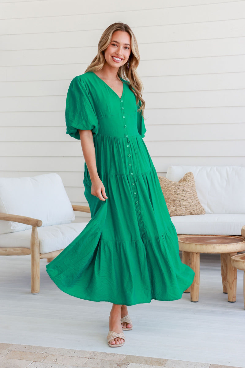 Sabrina Dress Green