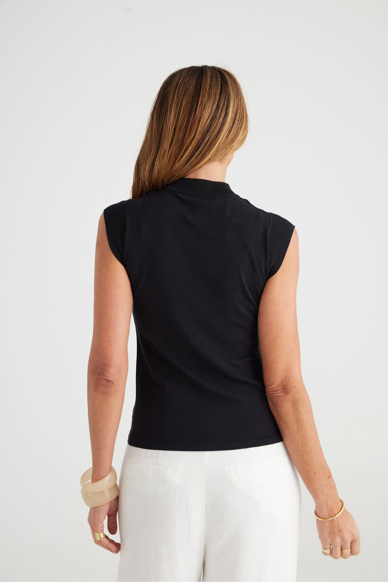 Paula Knit Black
