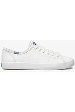 Kickstart Leather Sneaker White/Blue