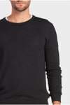 Academy Merino Crew Black