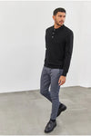 Academy Merino Polo Black