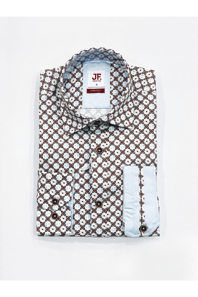 Jimmy Fox Dress Shirt Brown