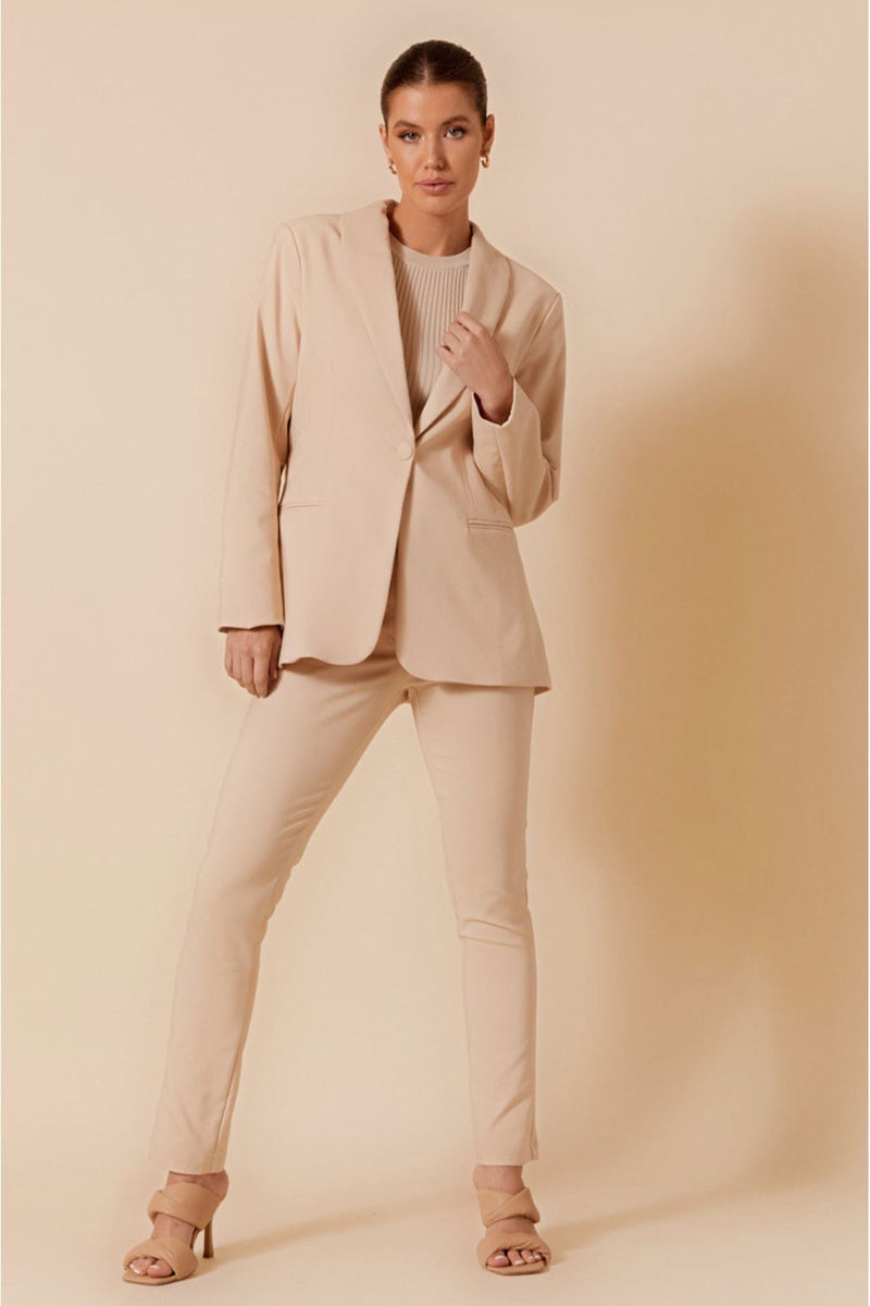 Tessa Blazer Cream