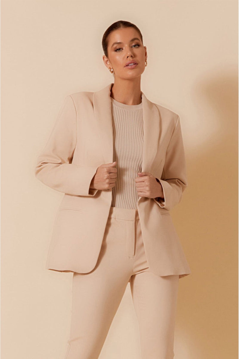 Tessa Blazer Cream