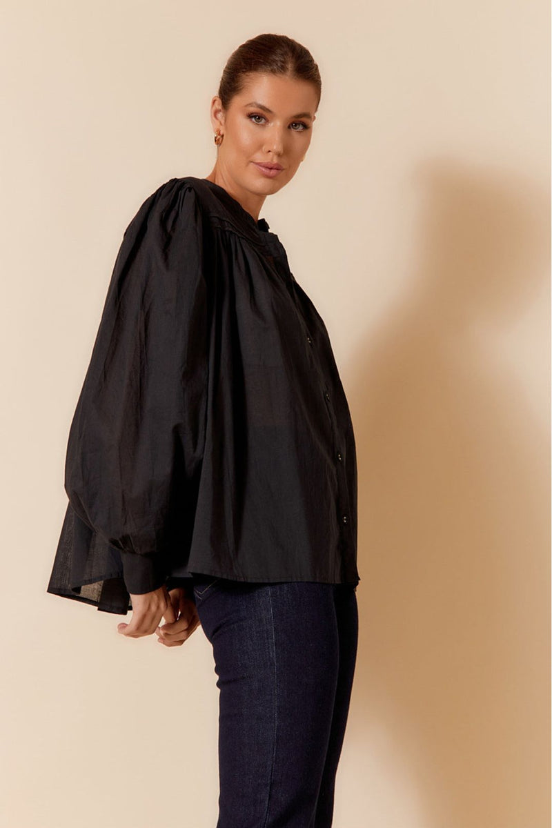 Charlotte Shirt Black