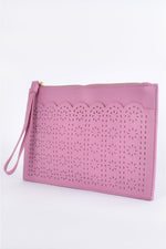 Kyra Cutout Clutch Pink