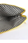 Becca Stitch Detail Zip Pouch Lime