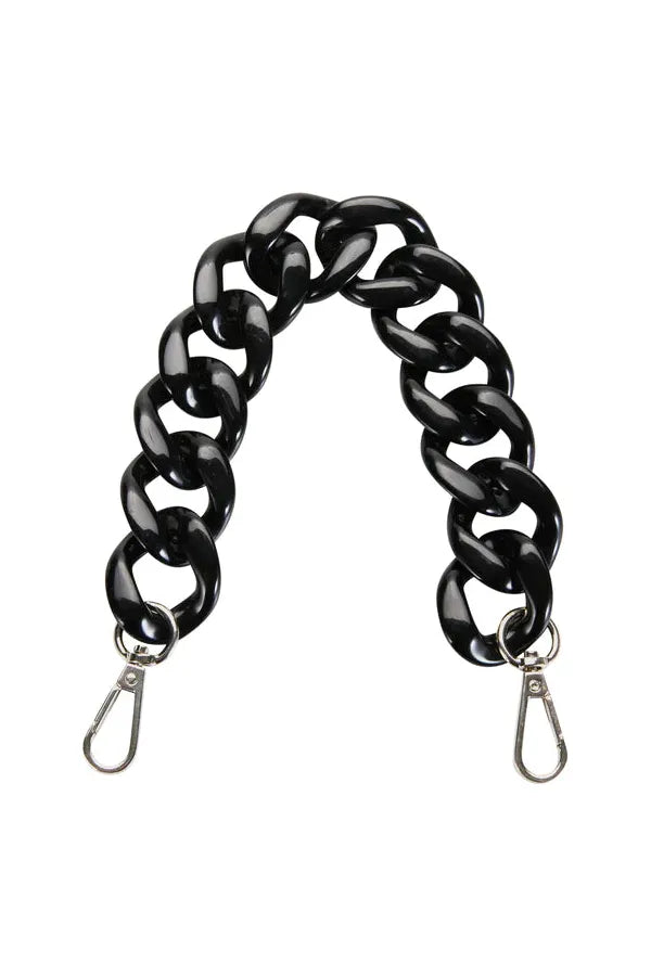 Acrylic Chunky Chain Strap Black – Harper & Co Boutique