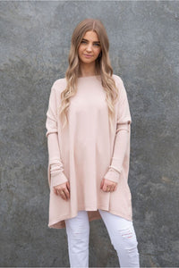 Aurora Knit Blush-Harper & Co Boutique