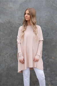 Aurora Knit Blush-Harper & Co Boutique