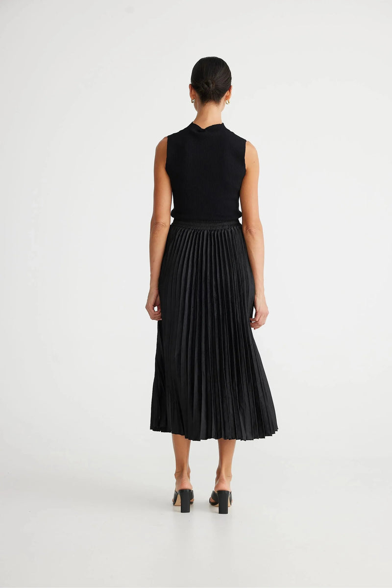 Alias Pleated Skirt Black