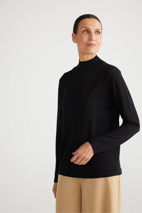 Regina Knit Black